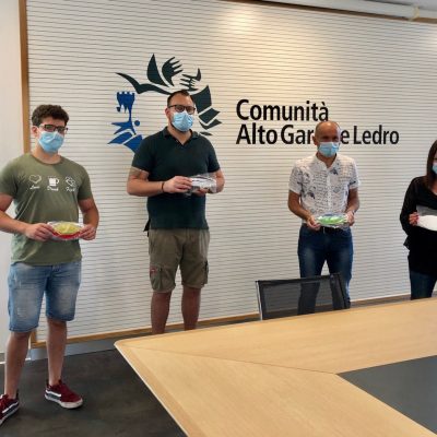 Riva del Garda: CasaPound dona mascherine sanitarie alla Comunità di Valle dell’Alto Garda e Ledro