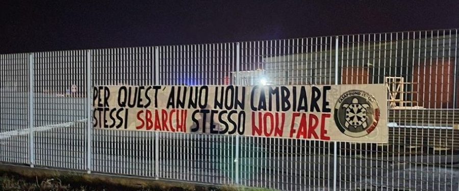 CasaPound Sardegna, protesta per sbarchi e accoglienza dei migranti in quarantena