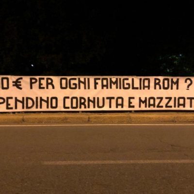 Rom a Torino, ennesimo fallimento della Appendino: duro attacco di CasaPound