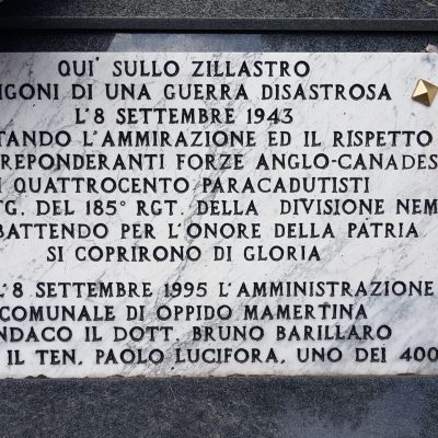 CasaPound Calabria commemora i caduti nella battaglia dello Zillastro