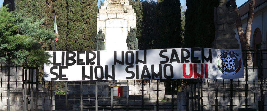CasaPound – Unità d’Italia, “necessario ricordare la forza della nostra nazione”