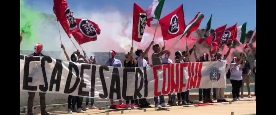 CasaPound: blitz a Porto Empedocle dei militanti siciliani contro l’immigrazione clandestina, “A difesa dei sacri confini”