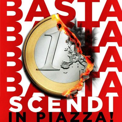 CasaPound scende in piazza nelle principali città italiane per protestare contro il caro bollette