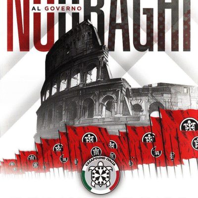 CasaPound Italia annuncia un corteo nazionale il 28 maggio “contro il governo, per l’Italia”